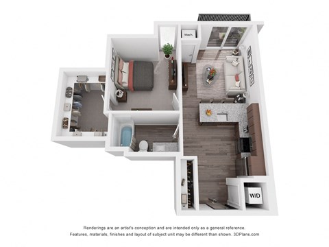 B5 Floor Plan at Maven on Broadway, Rochester, MN